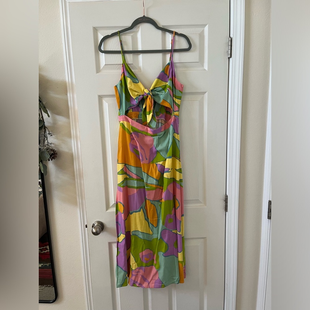 Show Me Your Mumu Moby Tie Maxi - Summer Sorbet